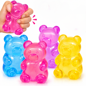 Sugar Bamse Stressbold 9 cm Assorteret