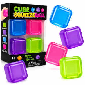 Sugar Cubes 4-Pak � 3 cm � Super Solid Squish