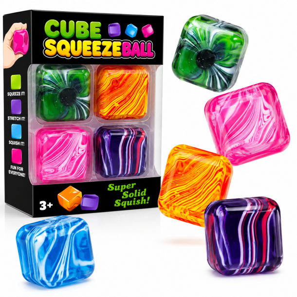Sugar Marble Cubes � 3 cm � Super Solid Squish
