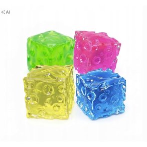 Sugar Ost 5 cm � Assorteret Stressbold