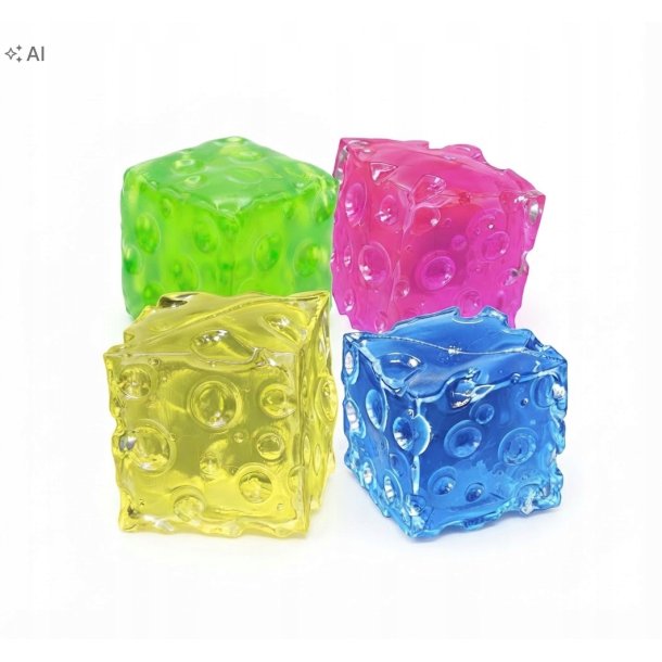 Sugar Ost 5 cm � Assorteret Stressbold