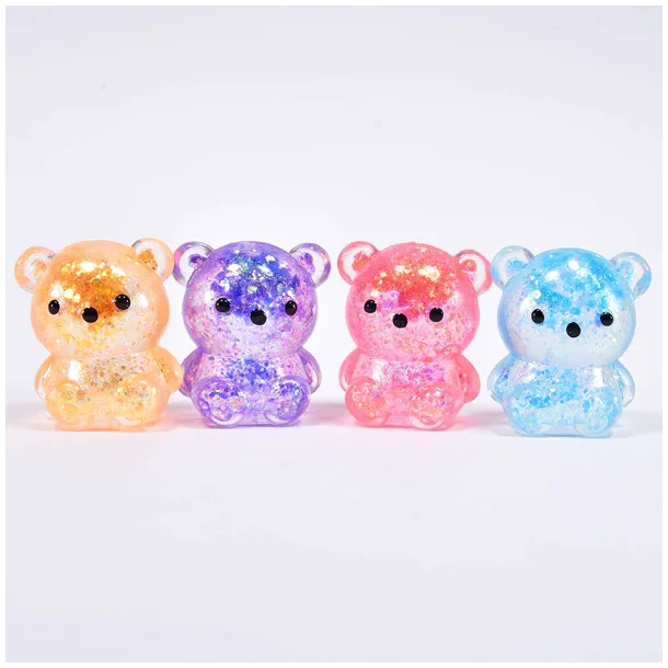 Sugar Squeeze Glitter Bear � Assorteret