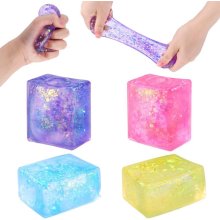 Ice Cube Sugar Squishy Terning � Assorteret