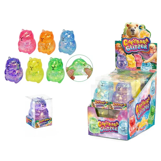 Sugar Stretchy Glitter Capybara � Glitrende Klemmeven