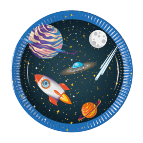 Tallerkener Rum Raket -8stk(20cm)