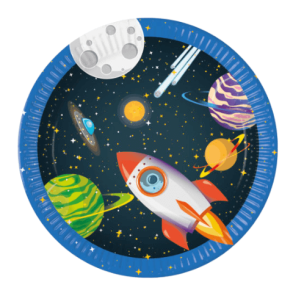 Tallerkener Rum Raket -8 stk.(23 cm)