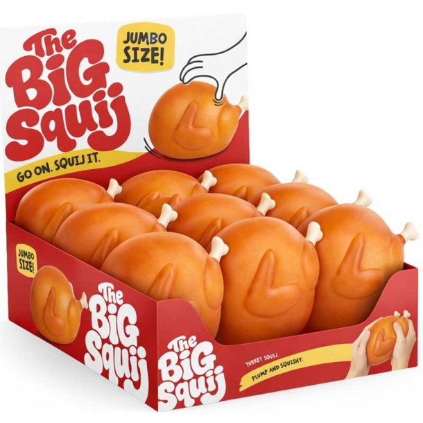 The Big Squij Turkey XXL Marshmallow Squishy Kalkun