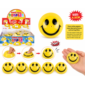 Tiktok Thunder Pops Super Dome Poppers Smiley � 4,5 cm
