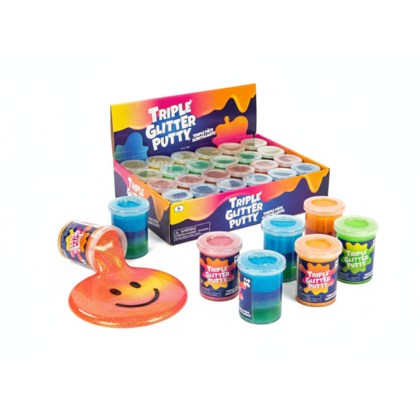 Triple Colour Putty  3-lags farverig putty