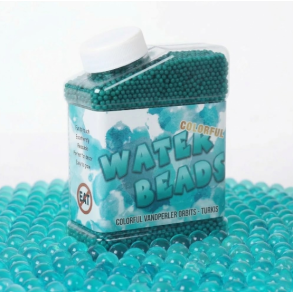 Vandperler / Orbits � Turkis Gr�n � ca. 30.000 stk. (1,5 mm / 110 g)