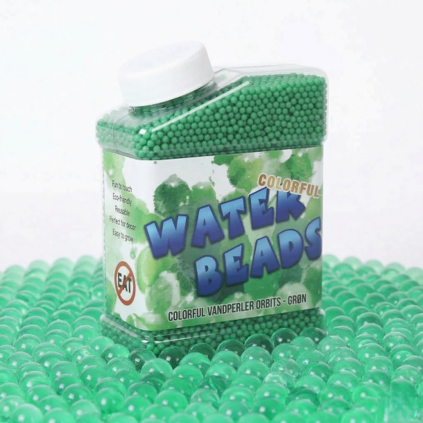 Vandperler / Orbits - Gr�n ca 30,000 Stk. / 1,5 mm. / 110 g.