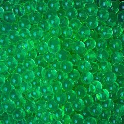 Vandperler / Orbits - Gr�n 1,000 Stk. / 1,5 mm. / 10 g.