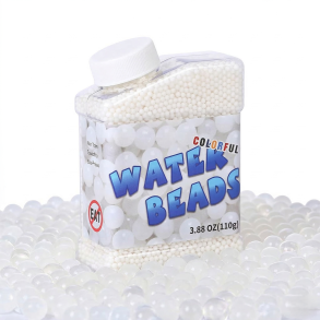 Vandperler / Orbits - Hvid ca. 30.000 Stk. / 1,5 mm. / 110 g.