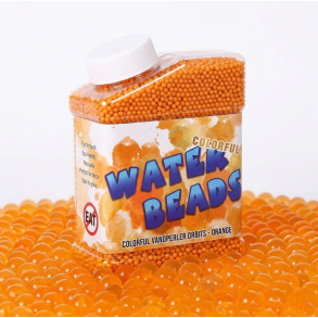 Vandperler / Orbits � Orange � ca. 30.000 stk. (1,5 mm / 110 g)