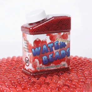 Vandperler / Orbits � R�d � ca. 30.000 stk. (1,5 mm / 110 g)