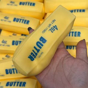 Vaseline Butter Stressbold 14 cm Original Butter Design