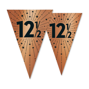 Vimpelbanner 10 meter  2030 cm, Kobber 12,5 r