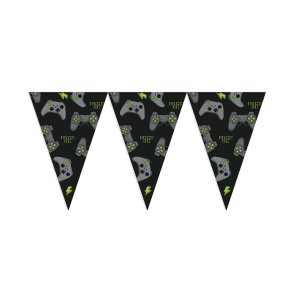 Vimpelbanner 10 meter  Gaming (2030 cm, 2-sidet print)