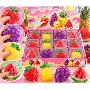 Wax Fruit Slow Rising Stressbold � Frugt Squishy med Waxfyld