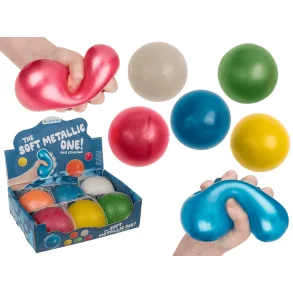 XL Ultra Soft Metallic Stressbold � 9 cm � Sugarfyld