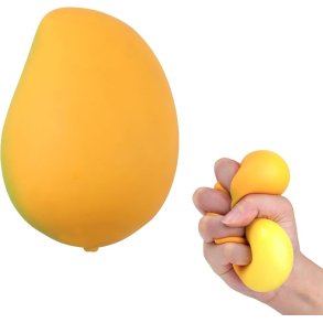 XXL Mango Squishy 18 cm � Marshmallow Fyld