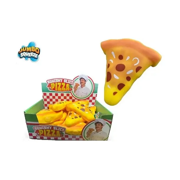 XXL Pizza Slice Squeeze 18 cm � K�mpe Pizza Stressbold