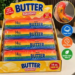 XXL Rainbow Butter Squishy 23 cm � Slow Rising 400 g