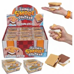 XXL S�more Squeeze Sandwich 10 cm � K�mpe Kiks Stressbold