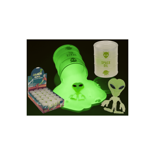 Alien Slime Med Rumvæsen og Glød i Mørket!