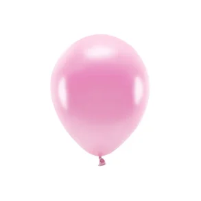 ECO balloner, 30 cm, Metallic pink 10 stk