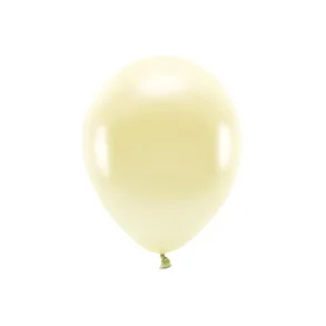 ECO balloner, 30 cm, Metallic straw 10 stk