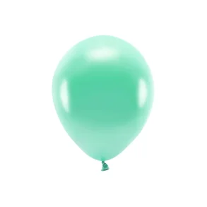 ECO balloner, 30 cm, Metallic dark mint 10 stk