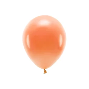 ECO balloner, 30 cm, Pastel orange 10 stk