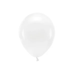 ECO balloner, 30 cm, Pastel Hvid  10 stk