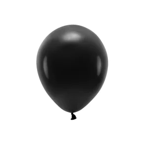 ECO balloner, 30 cm, Pastel Sort 10 stk