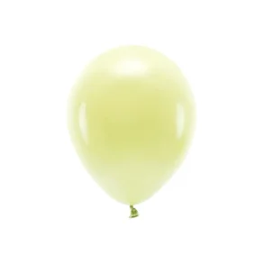 ECO balloner, 30 cm, Pastel light yellow 10 stk