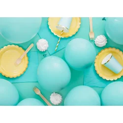 ECO balloner, 30 cm, Pastel dark mint 10 stk