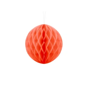 Honeycomb/ Crepepapirs Bold - Orange 20 Cm