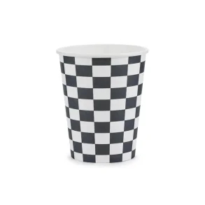 Papkrus med Ternet Flag -  6 Stk. 21 cl