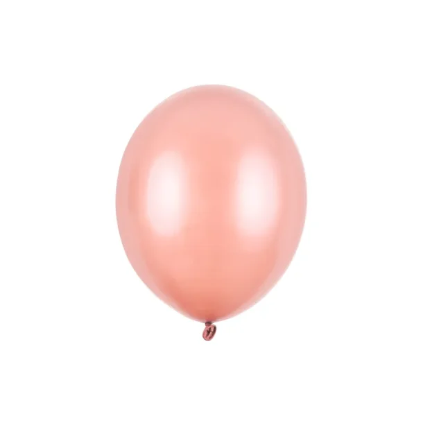 Professionelle Balloner, 30 cm, Metallic Rose Gold 10 stk