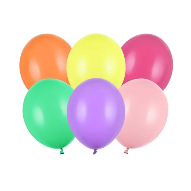 Professionelle Balloner, 30 cm, Pastel Mix 10 stk