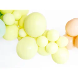 Professionelle Balloner, 30 cm, Pastel Lyse Gul 50 stk
