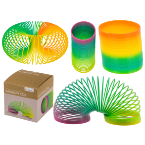 Trappe Fjeder Rainbow 6,5cm