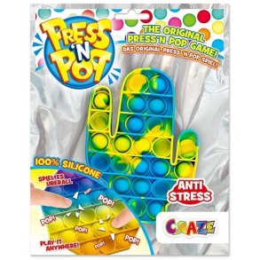 Pop It CRAZE Press'n Pop Pop-it Game – Kaktus 18,5x24 cm 🌵