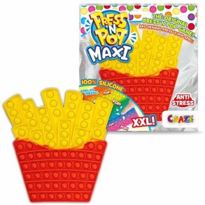 Pop It CRAZE Press'n Pop Pop-it Game – Pommes Frites 18,5x24 cm 🍟