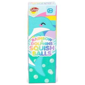 Dolphin 3PK Diddy Squish Balls - Slap Af med Sdme og Farver