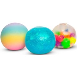 Dolphin 3PK Diddy Squish Balls - Slap Af med Sdme og Farver