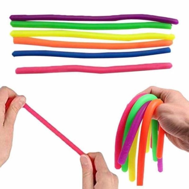 Fidget Toys: Monkey Noodles Elastikbånd