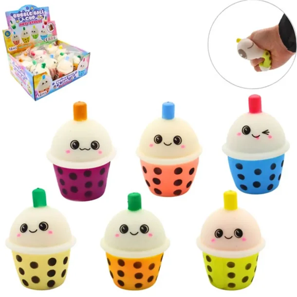 Squeeze Squishy Bubble Tea – Den sødeste stressbold i galaksen!