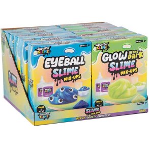 Slime DIY kit - Glow - Eyeball MYO Slime Kits Assorted